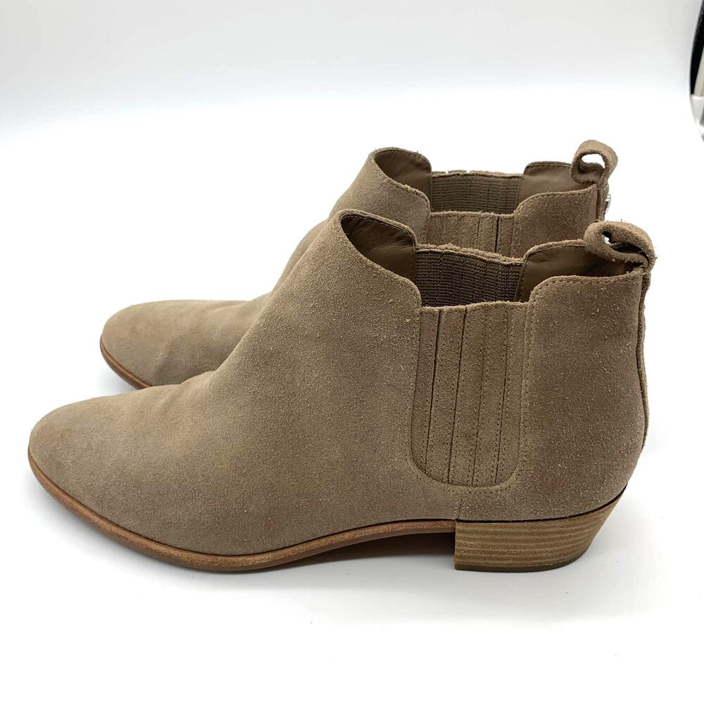 Michael Kors Suede Leather Boots Women Size 9M Ankle Bootie